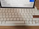 B.O.W 航世 K150 ipad蓝牙键盘鼠标套装pro带卡槽办公键鼠 男女生适用安卓ipad平板笔记本电脑无线键鼠 奶咖色【三蓝牙键盘+白鼠标】丨支持多设备连接 实拍图