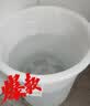 福爱家加厚约43升水桶大白桶大水桶垃圾桶大容量塑料储水桶 装水约86斤 实拍图
