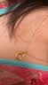 中国黄金（CHINA GOLD）黄金项链足金999浪漫捕梦网吊坠520送女友老婆妈妈生日情人节礼物 足金吊坠约1.04-1.07g+S925银链+品牌礼盒 实拍图