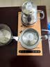 友家铺子（Biooner）全自动上水电热水壶烧水壶家用办公茶台一体机茶桌茶几嵌入式茶具套装 玫瑰金三件套 实拍图