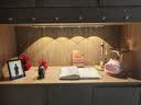 雷士（NVC）波纹猫眼感应灯带自粘橱柜灯磁吸入户玄关充电LED氛围灯银色60cm 实拍图