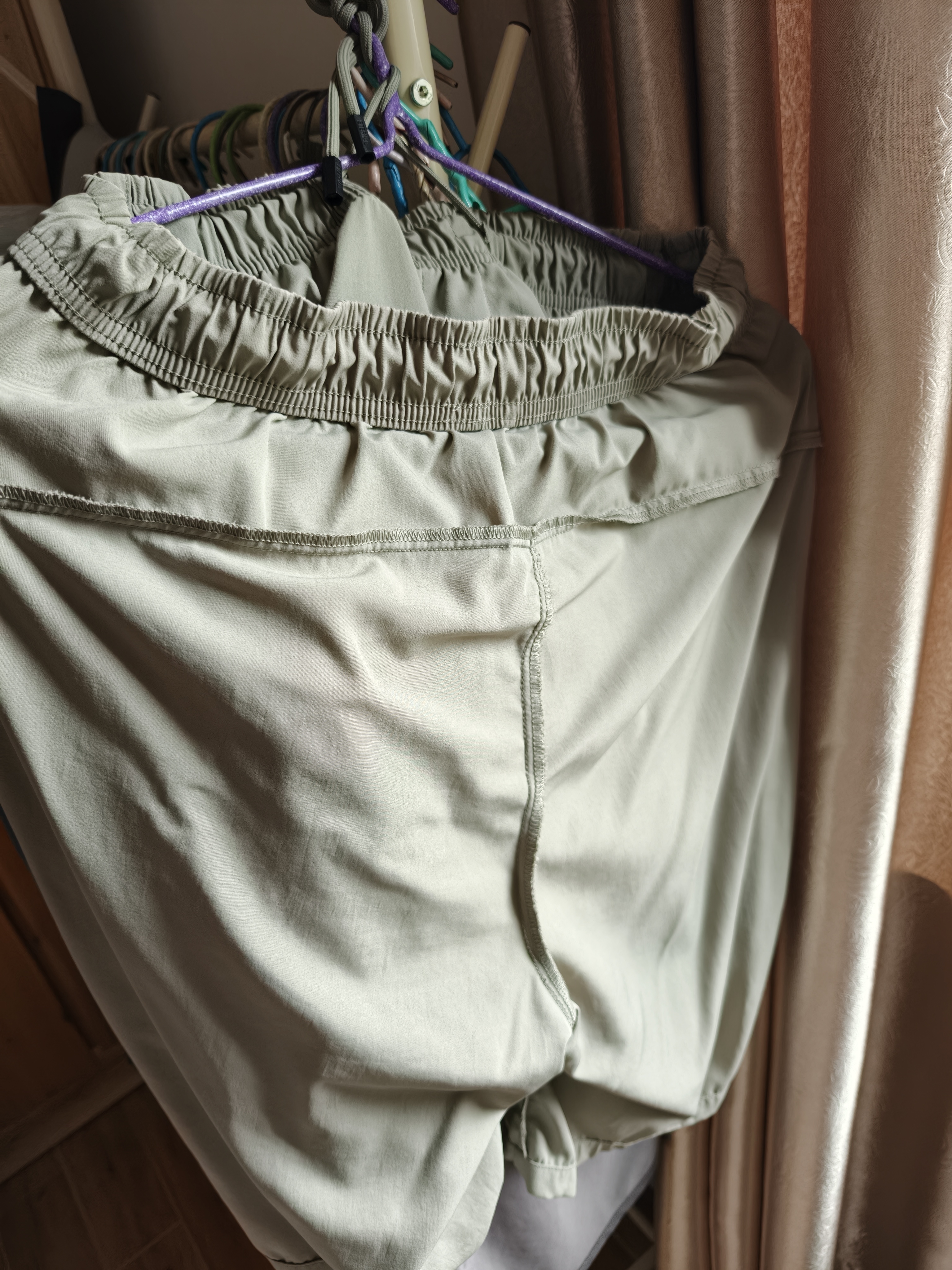 JEANSWEST LIFE真维斯无界凉感空调五分裤男士2026新款夏季运动沙滩冰丝短裤男B 实拍图