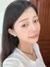 Jay仿猫眼石四叶草耳钉女气质高级感耳坠小巧耳环生日礼物送女友 耳钉款 实拍图