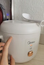 美的（Midea）电饭煲小型1-2人家用2L宿舍一人食小米粥煲汤蒸饭上蒸下煮一键煮饭智能保温迷你高颜值电饭锅JA202 实拍图