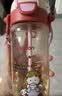 贝亲miiiiichan嗨玩 儿童小学生水杯双饮吸管杯大容量500ml(夏日甜心) 实拍图