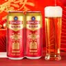 青岛啤酒（TsingTao）福如东海喜庆年货佳节啤酒送礼寿宴红罐祝福 500mL 12罐 整箱装 实拍图