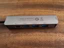 宏碁（acer）USB3.0分线器扩展坞 高速4口集线器HUB拓展坞 适用笔记本电脑转换器转接头延长线 Type-C供电 实拍图