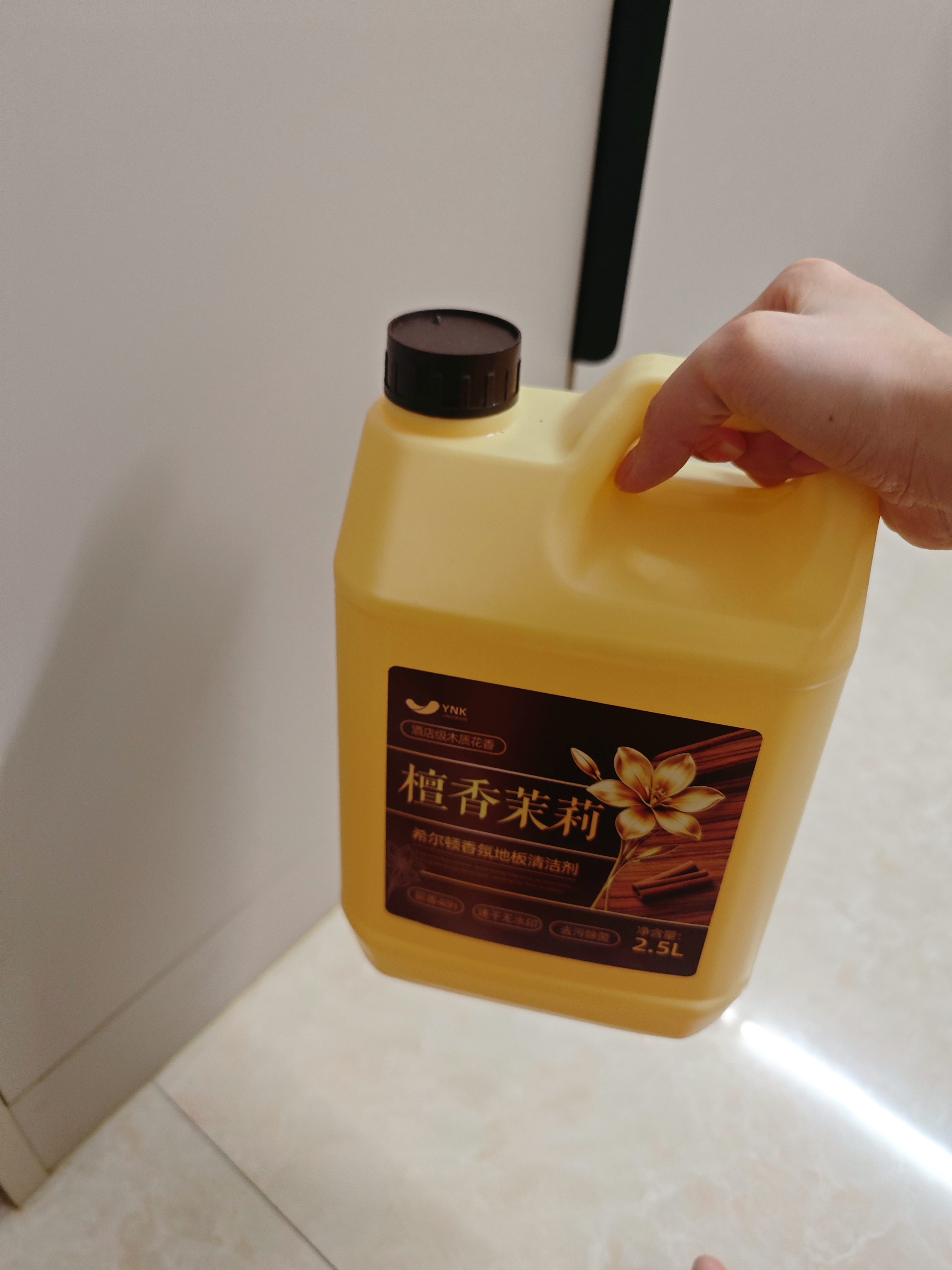 YNK·UNIORAM檀香茉莉浓缩地板清洁剂拖地液实木瓷砖去污抛光不留印持久留香 实拍图