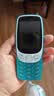诺基亚（NOKIA）3210 4G 移动联通电信广电全网通 2.4英寸双卡双待 直板按键学生功能机备用手机 蓝色 实拍图