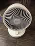 艾美特（AIRMATE）桌面空气循环扇轻音插电充电宝两用学生宿舍办公小巧便捷台扇2024新款遥控定时台式风扇Type-c接口 奶白色 经典机械【3档风速+轻巧便携】 实拍图