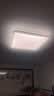 欧普照明（OPPLE）全光谱护眼吸顶灯卧室灯智能LED照明灯具简约现代快装圆形 实拍图