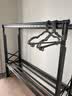 京东京造 无痕衣架实心不锈钢晾衣架无痕衣服挂衣撑子加粗成人款20个 实拍图