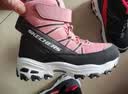 Skechers斯凯奇儿童绒绒靴儿童搭扣加绒靴子女童雪地靴保暖棉鞋664200L 实拍图