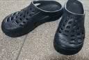 迪卡侬（DECATHLON）游泳男士凉鞋沙滩拖鞋洞洞鞋外穿NABD2028000深蓝色网格款42码 实拍图