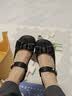 卡骆驰（CROCS）白鹿同款经典芭蕾鞋舒适轻便休闲鞋女鞋|211994 黑色-001 36 /37(230mm) 实拍图