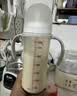 贝亲（Pigeon）自然离乳 PPSU重力球吸管双把手奶瓶 330mL 12月+ AA253 实拍图