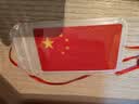 智骋国旗车贴反光爱中国警示贴纸五星红旗汽车车尾电动车身划痕遮挡贴 实拍图