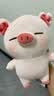 名创优品（MINISO）小猪B-BO站姿小猪玩偶毛绒公仔站立床上抱睡靠枕生日礼物送女生 实拍图