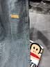 大嘴猴（paul frank）牛仔裤男士春秋季美式宽松直筒裤子男裤高街休闲裤男潮牌长裤 实拍图