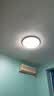 惠普护眼卧室吸顶灯简约led极简超薄普瑞中山灯具房间灯 臻之光包安装 实拍图