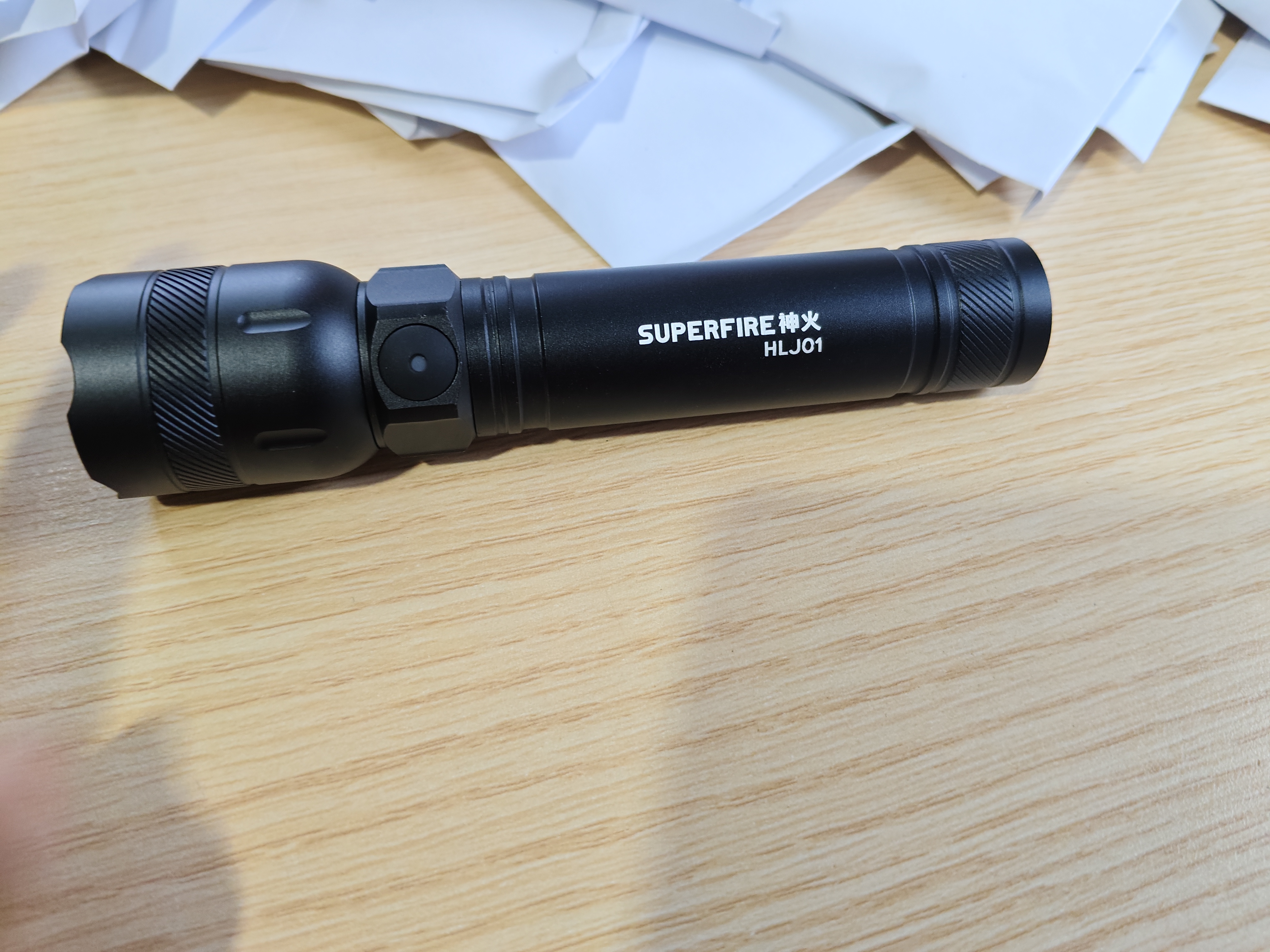 神火（SupFire）HLJ01手电筒强光充电超亮家用小型长续航远射便携骑行照明应急灯 实拍图