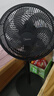 美的（Midea）【超级单品】七叶轻音立式电风扇家用柔风落地扇台式桌面小型风扇大风量节能摇头宿舍电扇 SAF30AB 实拍图