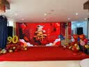 花羽梦老人寿宴布置60岁生日70祝寿80过大寿装饰背景墙条幅中式场景挂布 寿比南山条幅套餐A（6条+气球） 晒单实拍图