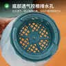 九千谷花盆欧式创意三色混装大号3个装花卉绿植加厚塑料花盆带托盘4252 实拍图