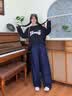 李维斯（Levi's）儿童牛仔裤弯刀裤男童裤子2026秋季新款直筒裤长裤女 星空蓝 160 /66 【建议身高152-158cm】 晒单实拍图
