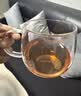富光花茶杯透明茶杯内胆茶水分离杯办公室玻璃杯子水杯350ml 实拍图