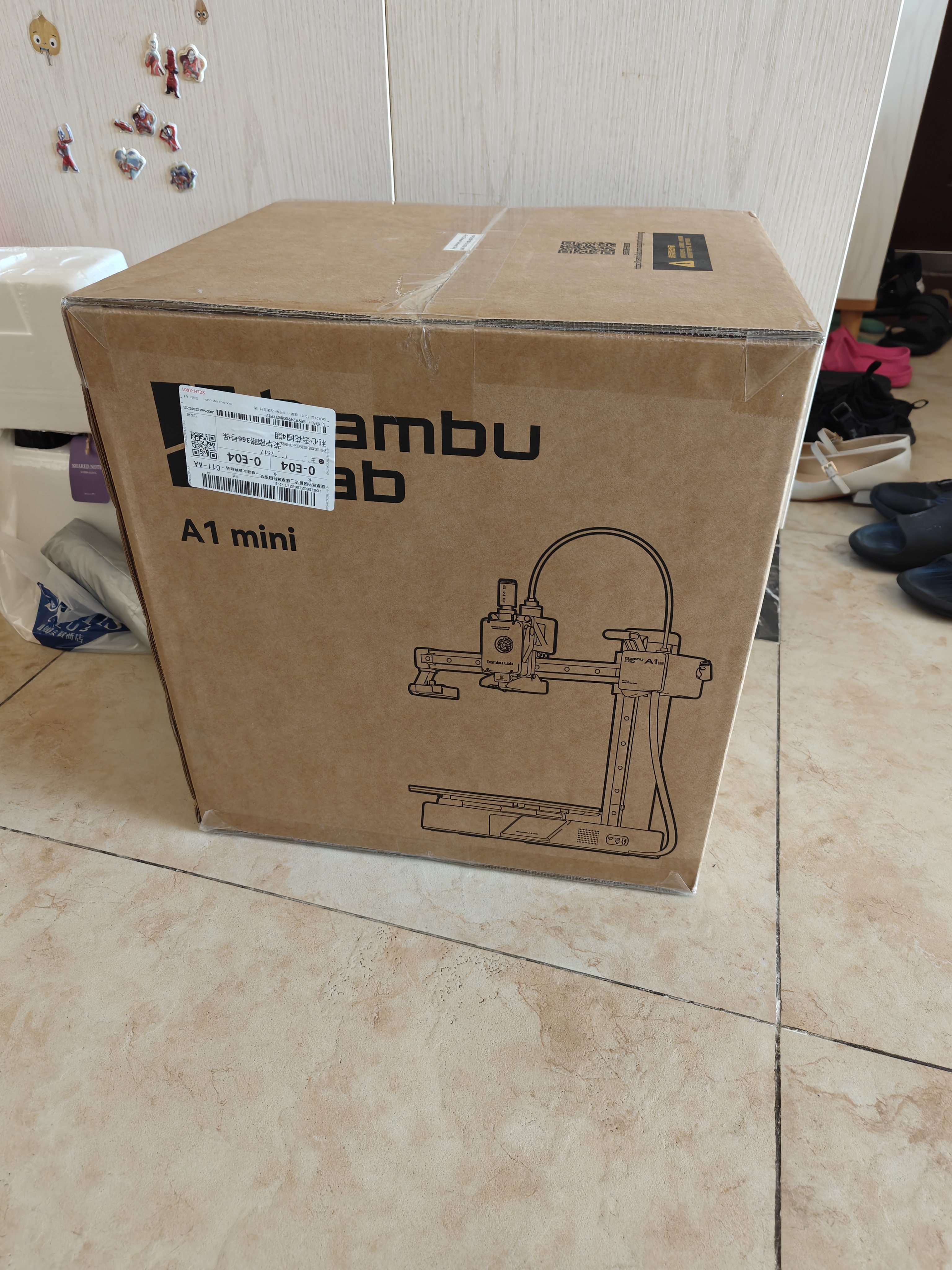 拓竹A1mini 3D打印机学生新手友好 儿童教育 桌面家用FDM 全自动调平多色高速 A1 mini 单机【大陆版】 实拍图