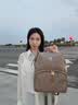 爱可乐（Echolac）双肩包女背包旅行休闲电脑包百搭潮流书包送女友CKP2075云母灰 实拍图
