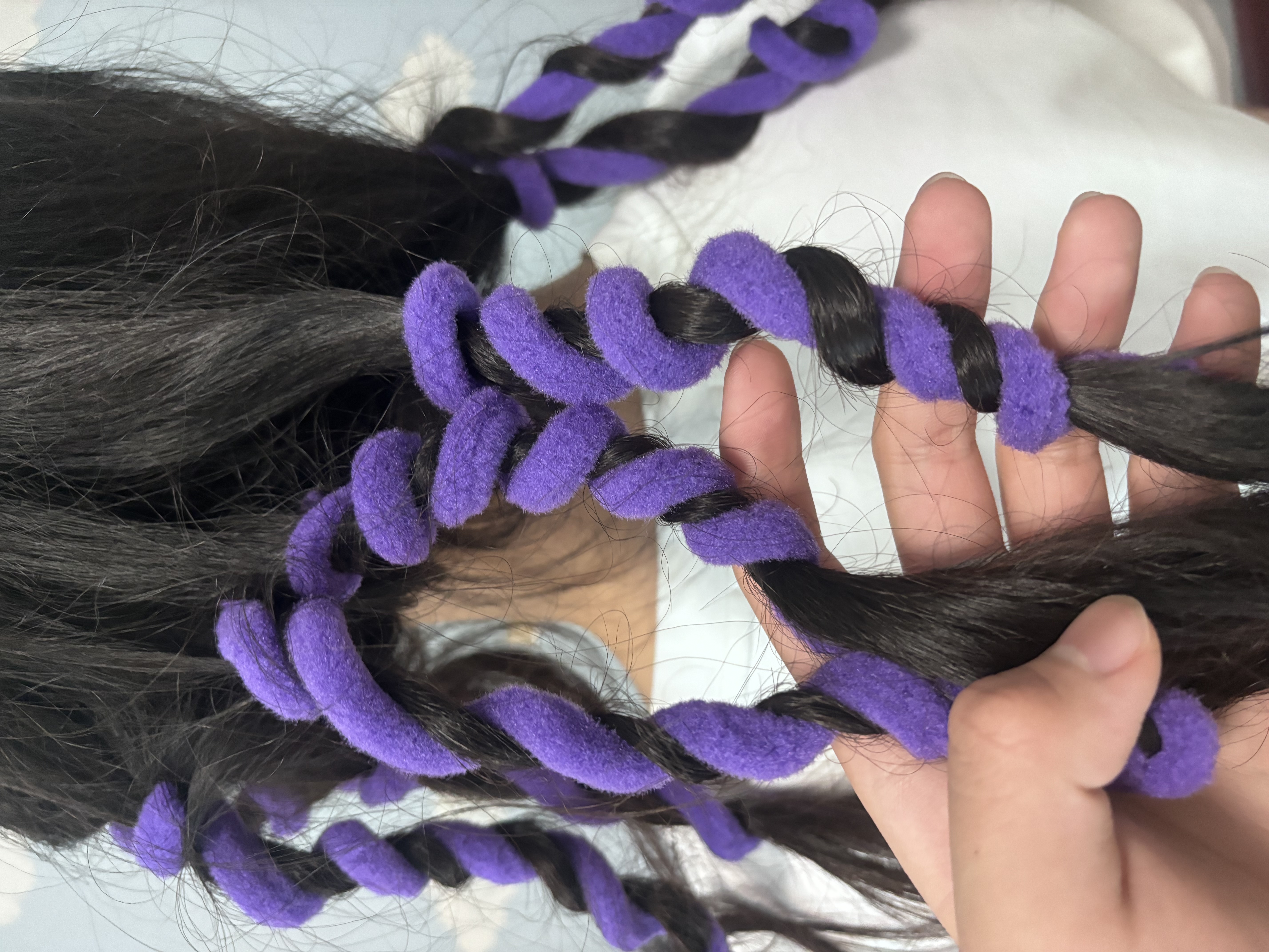 忆丝芸烫发药水家用自烫冷烫膏法式羊毛卷京东自营正品全套工具进口 实拍图