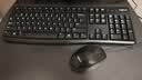 罗技（Logitech）MK120 键鼠套装 有线键鼠套装 办公键鼠套装 电脑键盘 USB即插即用 全尺寸 黑色 实拍图