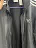 adidas通勤百搭三条纹休闲运动夹克外套男女春秋阿迪达斯三叶草   暗紫罗兰 (推荐选大一码)   S 实拍图