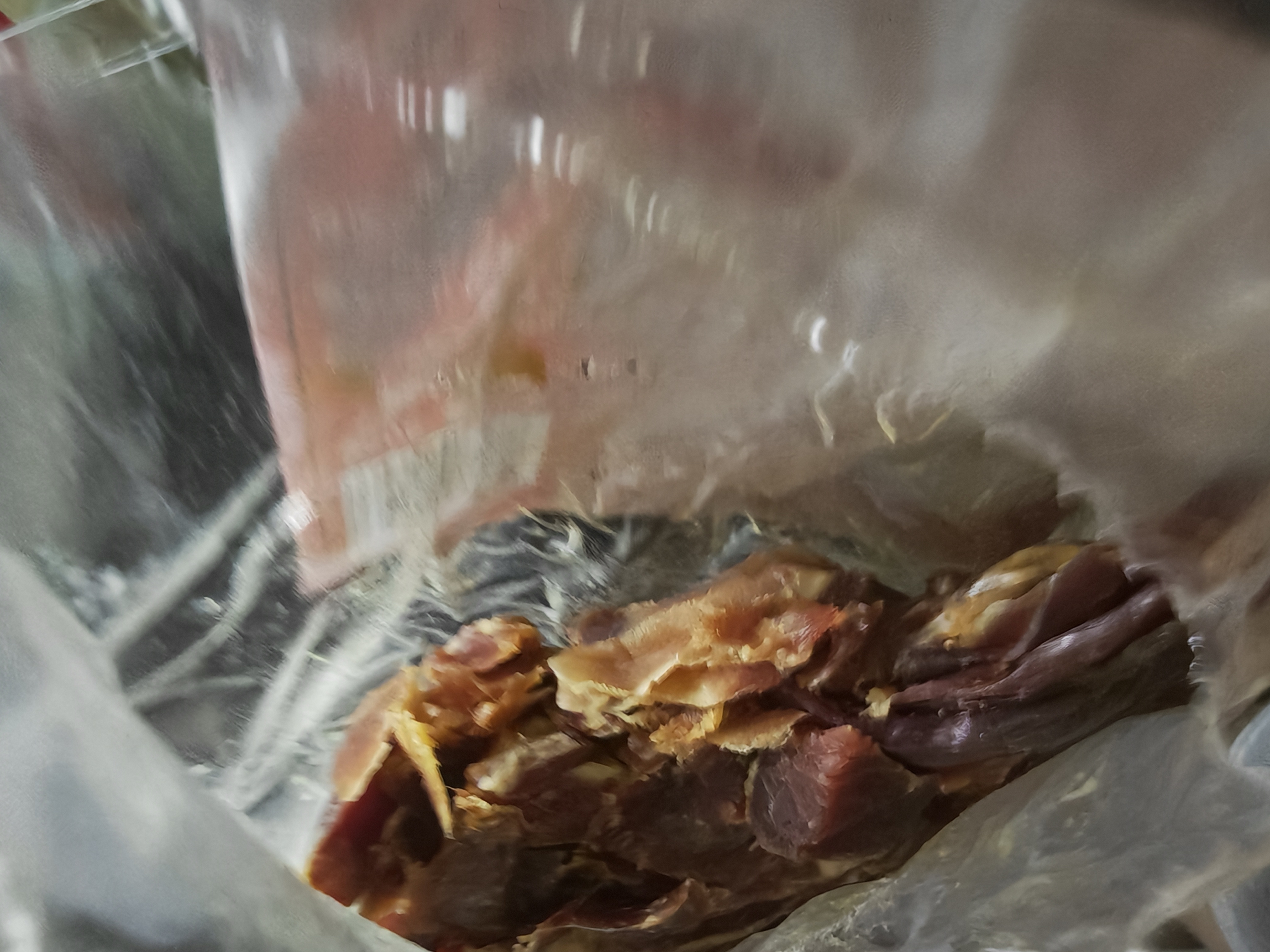 滕香阁老字号正宗金华火腿碎肉切片无骨做XO酱煲汤熟食腊味浙江特产500g 实拍图