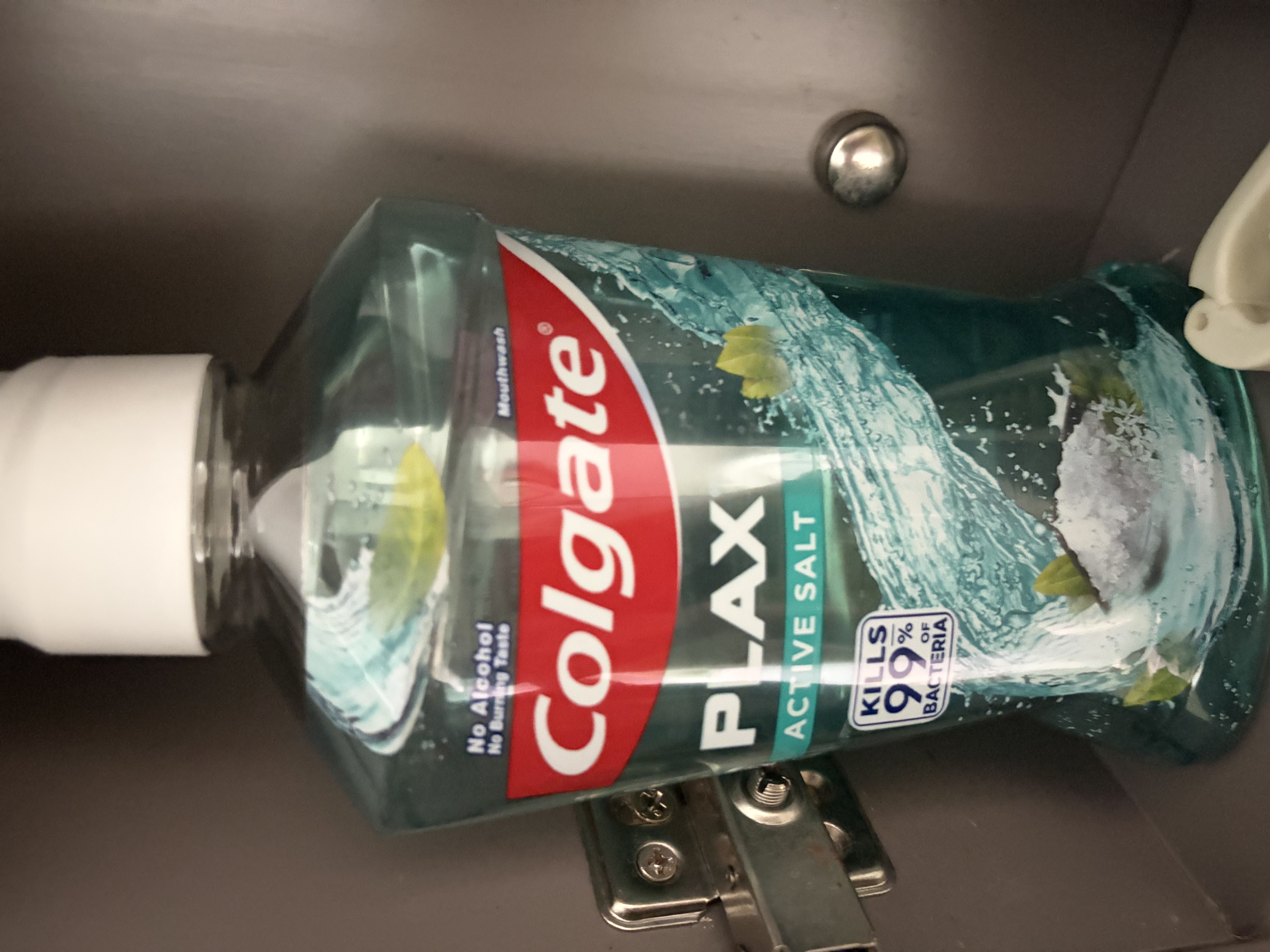 高露洁（Colgate）【孙颖莎同款】清爽海盐精油进口漱口水1000ml含氟深层清洁自营 实拍图