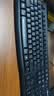罗技（Logitech）MK120 键鼠套装 有线键鼠套装 办公键鼠套装 电脑键盘 USB即插即用 全尺寸 黑色 实拍图