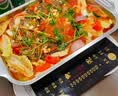 庄子然烤鱼盘304不锈钢烤鱼炉电磁炉燃气长方形盘家用商用烤鱼专用锅 浅盘45*27*6cm-可装3斤左右 45cm 实拍图