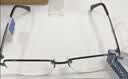 精工（SEIKO）眼镜框男款休闲半框钛材光学远近视眼镜架H01116 70 53mm深蓝色 实拍图
