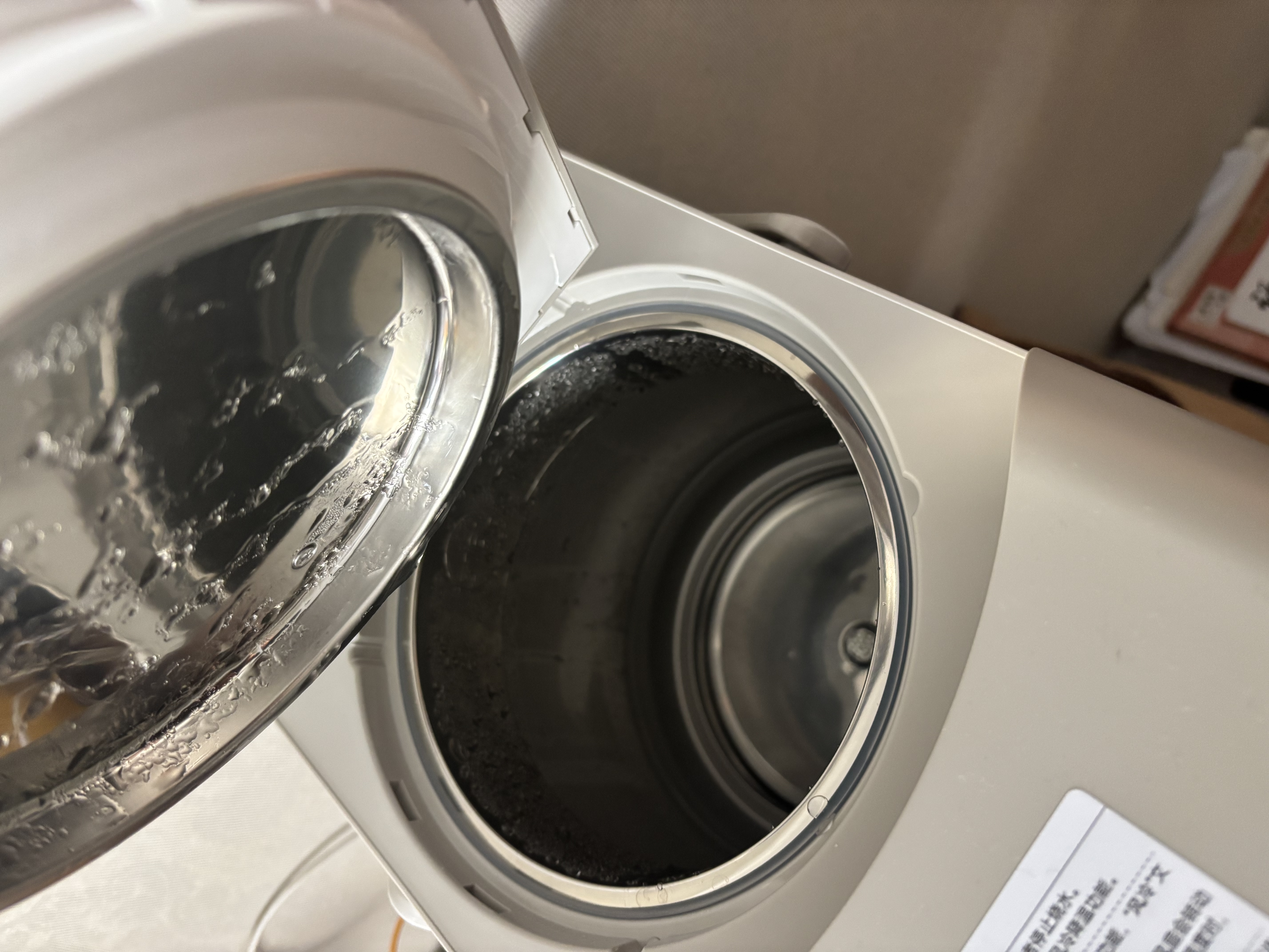 美的（Midea）小魔方电热水瓶水壶316L内胆智能风冷泡奶机恒温水壶一体可拆净饮水机全能大师家用5L大容量31FPro 实拍图