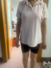 迪卡侬（DECATHLON）Polo衫男女运动T恤夏翻领男短袖宽松半袖公司工服速干T恤 女款-粉色 L 实拍图