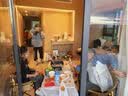 SHUANG YU印花桌布一次性加厚台布1.6m*1.6m*15张野餐露营家用桌垫 实拍图