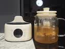 九阳（Joyoung）全玻璃沸萃0胶水养生壶 85mm加大玻璃茶篮煮茶器±1℃调温冲奶壶 办公室恒温花茶壶烧水壶12WY01R 实拍图