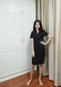 芭妃娅职业装女装套时尚名媛气质女神范美容院酒店经理工作服套裙正装 灰色上衣+半身裙 M 实拍图
