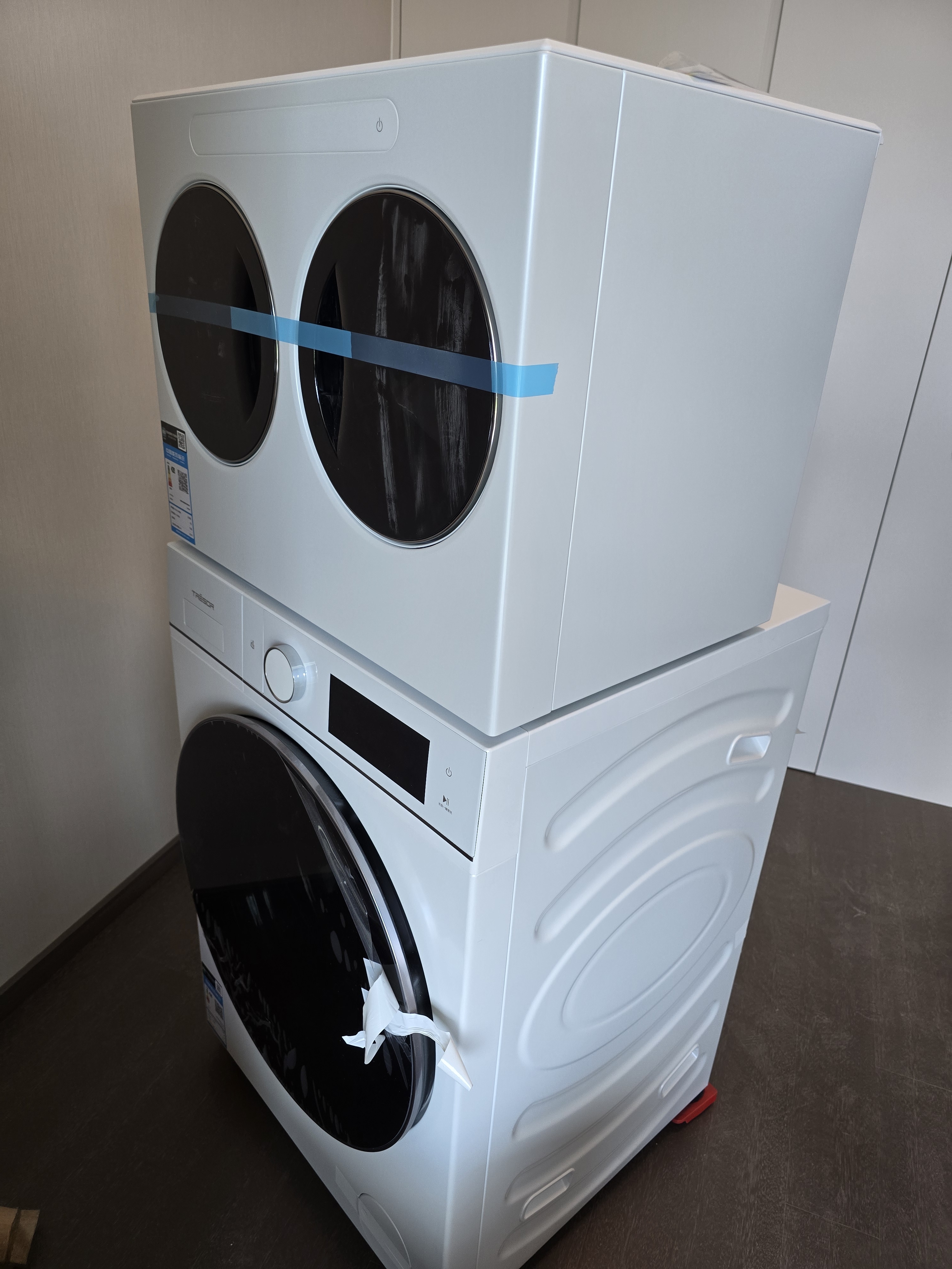 海信（Hisense）棉花糖迷你双筒洗衣机 洗烘一体分区洗2KG懒人全自动 小型双桶WV20W以旧换新家电补贴 京东自营 实拍图