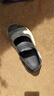 AIZUNSHI凉鞋男2025春夏季外穿沙滩鞋男踩屎感拖鞋男休闲运动开车凉拖鞋男 黑白 39 (245mm) （38-39） 实拍图