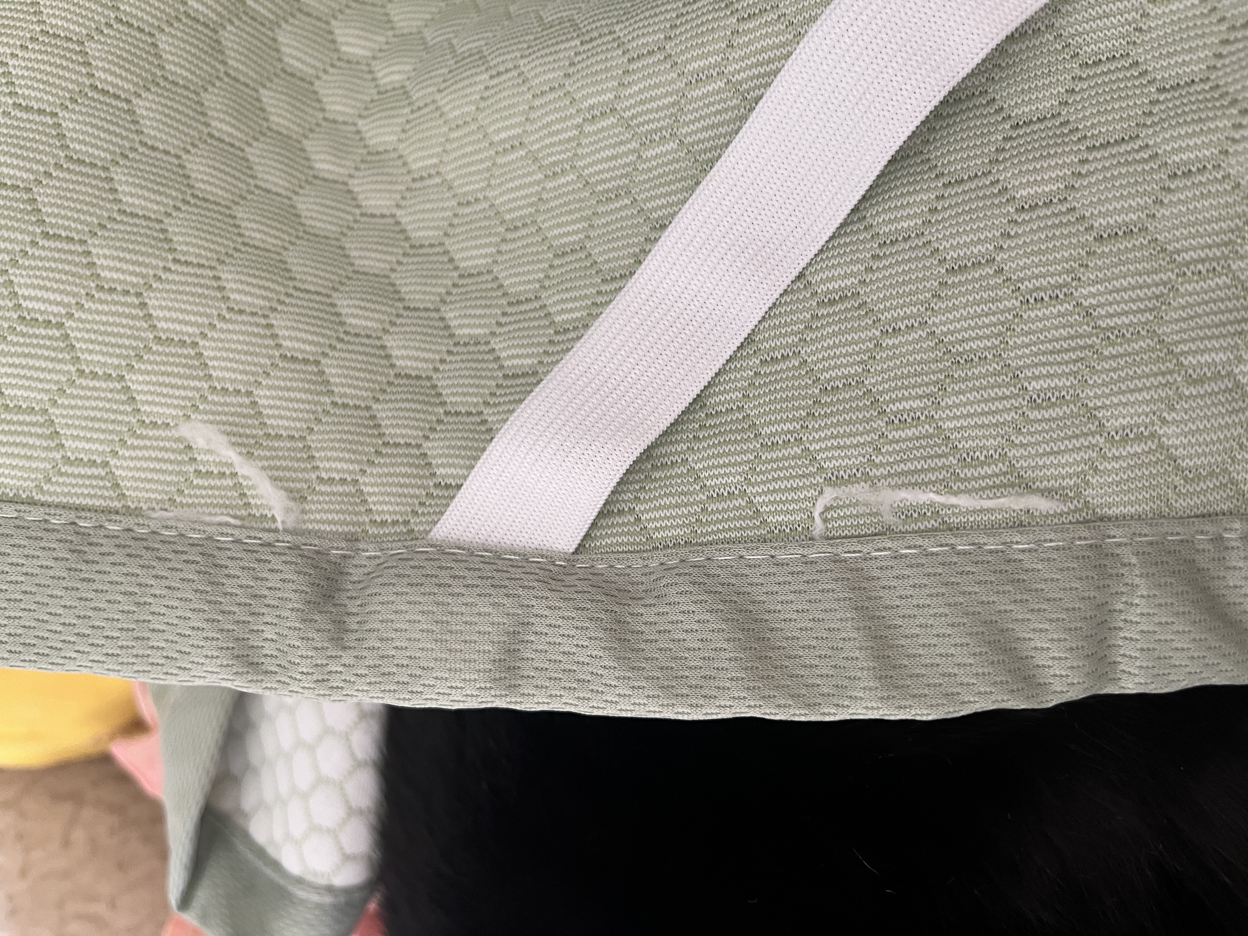 洁丽雅（Grace）A类单凉席冰豆豆凉席夏季空调软席学生宿舍可水洗120*200cm小熊绿 实拍图