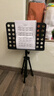 莫森（MOSEN）MS-202S谱架 专业升降琴谱架 乐器通用乐谱架谱台约133cm 经典款 实拍图