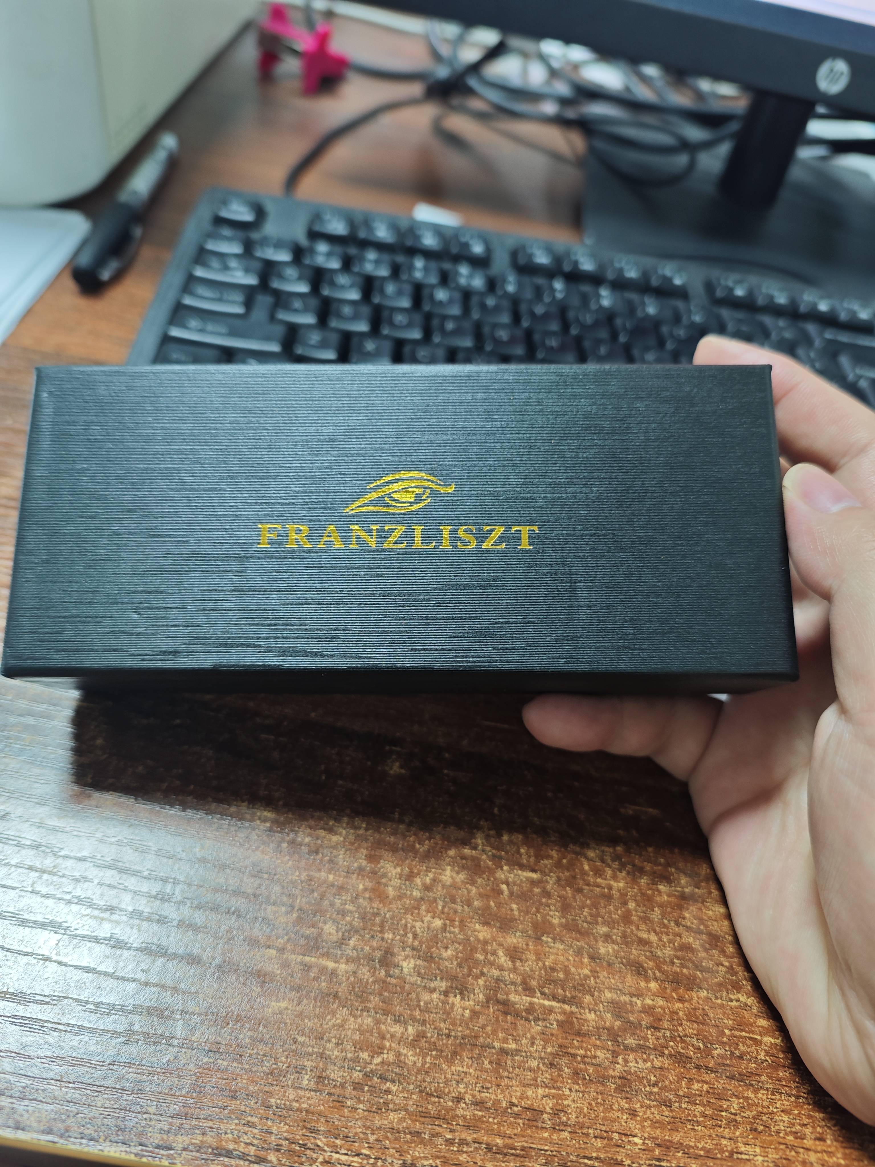 FRANZLISZT 防蓝光近视眼镜框男女复古超轻圆框眼镜架变色护目蔡司（ZEISS） 黑色 防蓝光1.56非球面镜片0-400丨留言度数 实拍图